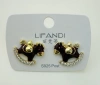 Red Lucky Flying Horse Zircon stud earrings for the New Year of 2026, a unique and beautiful, high-end, light luxury ear accessory for the zodiac year Item Picture